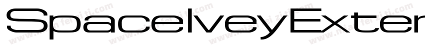 SpaceIveyExtended Italic字体转换